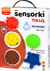 Piłki sensoryczne kształty 5 szt. AM Tullo 417