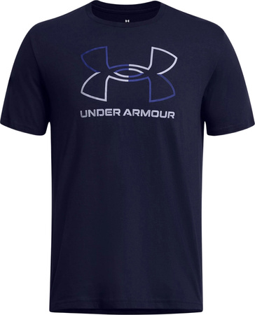Koszulka męska Under Armour GL Foundation Uodate SS granatowa 1382915 410