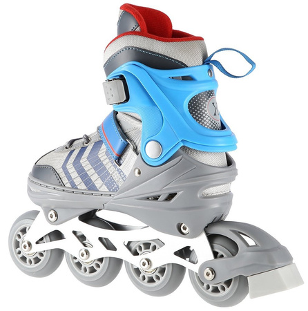 Łyżworolki z wymienną płozą hokejową rolki wrotki 4w1 Nils Extreme NH18192 rozmiar M 34-38