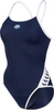 Damski Strój Kąpielowy Women's Arena Icons Super Fly Back Solid  navy-white rozmiar 26