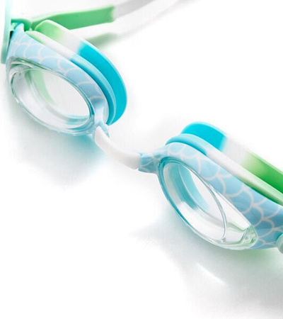 Okularki pływackie Nils aqua nqg870saf niebieski syrenka junior