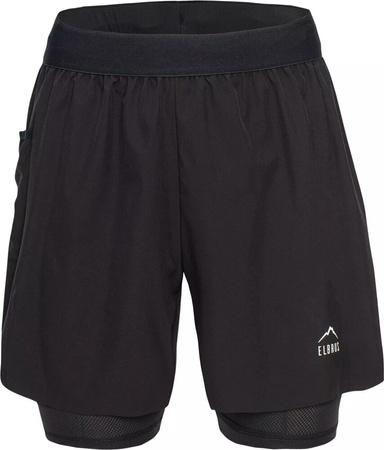 Męskie spodenki treningowe krótkie z podspodenkami Elbrus Alparo rozmiar XXL