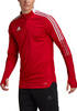 Bluza męska adidas Tiro 21 Training Top czerwona GH7303