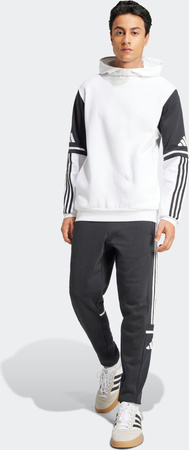 Bluza męska adidas Squadra 25 Sweat Hoody biało-czarna JD2976
