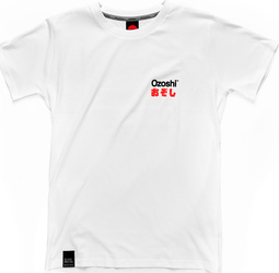 Koszulka męska Ozoshi Isao biała TSH O20TS005