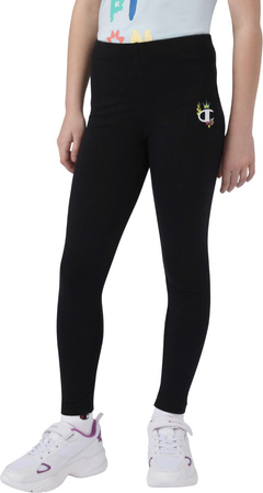 Legginsy dla dzieci Champion czarne 405222 KK001