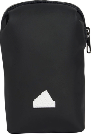Torebka saszetka na ramię adidas Polyurethane Leather Phone czarna IX6935