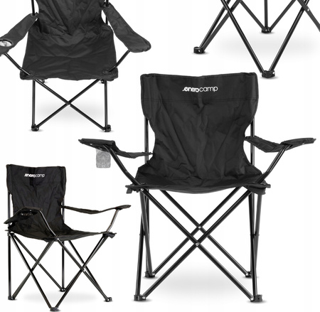 Krzesło turystyczne składane fotel kempingowy 50x50x80cm