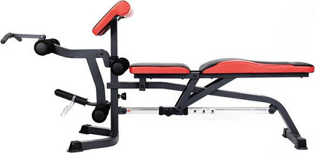 Ławka treningowa pod sztangę modlitewnik HMS wymiary 183 x 69 x 85 cm