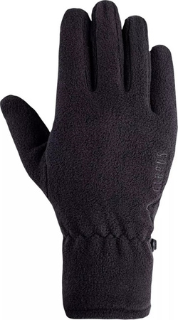 Damskie rękawice polarowe rękawiczki Elbrus Narua Wo's czarne rozmiar L/XL