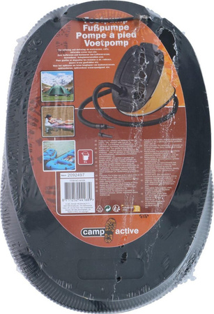 Pompka nożna turystyczna mieszkowa do materacy 5 litr Camp active