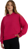 Bluza damska 4F F1887 ciemny róż 4FWAW25TSWSF1887 53S