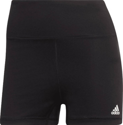 Spodenki damskie adidas Yoga Essentials High-Waisted czarne HD6825