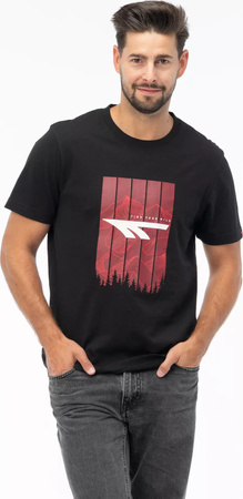 Męska koszulka z krótkim rękawem Hi-tec HATINO rozmiar S