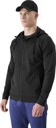 Bluza męska 4F FNK M512 czarna 4FWSS25TFSWM512