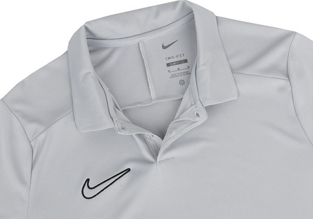 Koszulka męska Nike Dri-Fit Academy 25 SS Polo szara FZ9759 012