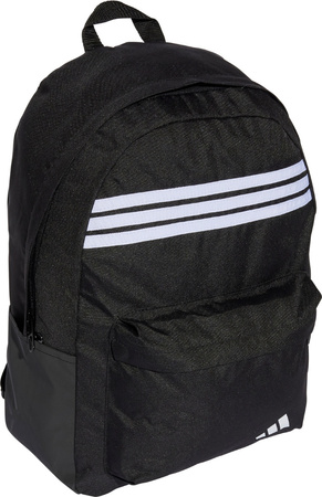 Plecak sportowy szkolny miejski adidas Classic 3-Stripes Horizontal czarny JZ3321