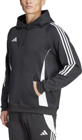 Bluza męska adidas Tiro 24 Sweat Hooded czarna IJ7673