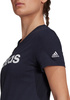 Koszulka damska adidas Essentials Slim Logo granatowa H07833