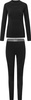 Bielizna termoaktywna damska Viking Gaja Lady Set czarna 500-27-5512-0900