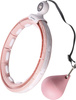 Hula hop pink z magnesem i obciążnikiem licznik HMS hhm15