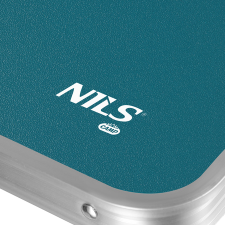 Stół turystyczny kempingowy Nils Camp NC1605 składany niebieski 120x60x70cm