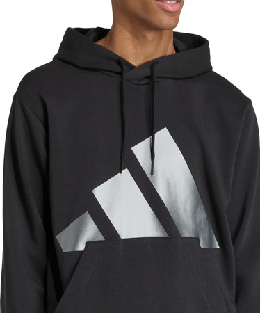 Bluza męska adidas Holiday 3S Hoodie czarna JM1698