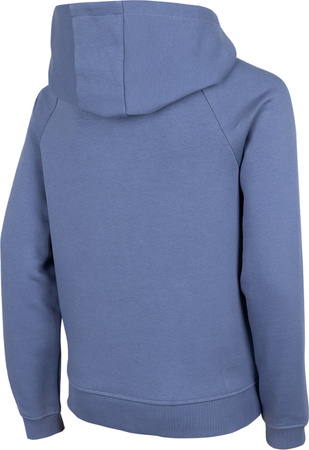 Bluza dla dziewczynki 4F niebieska HJZ22 JBLD002 32S