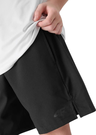 Komplet odzieżowy 4F koszulka, spodenki, worek M084 biało-czarno-niebieski 4FJWAW25TAPSM084 20S