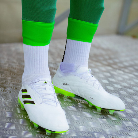 Opaski silikonowe do ochraniaczy piłkarskich Proskary zielone