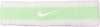 Opaska na głowę Nike Swoosh biało-zielona N0001544117OS