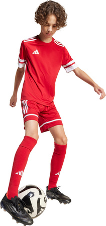 Spodenki dla dzieci adidas Squadra 25 czerwone JN5456
