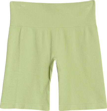 Legginsy damskie 4F FNK F014 jasna zieleń 4FWSS25TFSTF014 42S