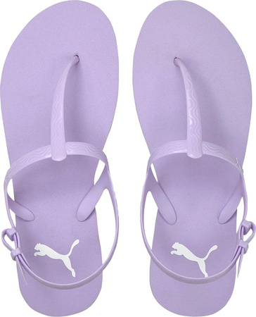 Sandały damskie Puma Cozy Sandal WNS lawendowe 375212 03