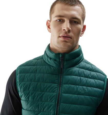 Kamizelka męska 4F M062 zielona 4FAW23TVESM062 41S