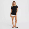 Damska koszulka z krótkim rękawem O'neill ESSENTIALS O'NEILL SIGNATURE T-SHIRT black out rozmiar S