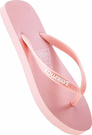 Damskie japonki klapki plażowe basenowe Aquawave Bava Wmns różowe rozmiar 37
