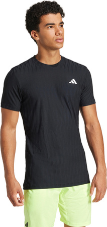 Koszulka męska adidas Tennis Climacool AirChill FreeLift Tee czarna JF8459