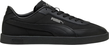 Buty męskie młodzieżowe damskie Puma Club II Era L czarne 402684 01