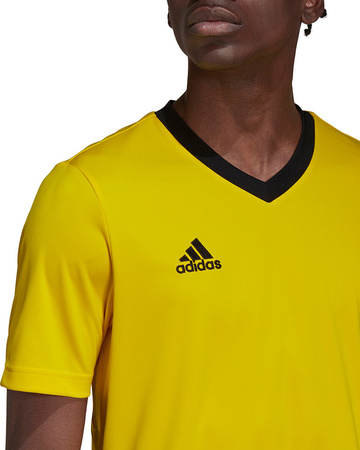 Koszulka męska adidas Entrada 22 Jersey żółta HI2122