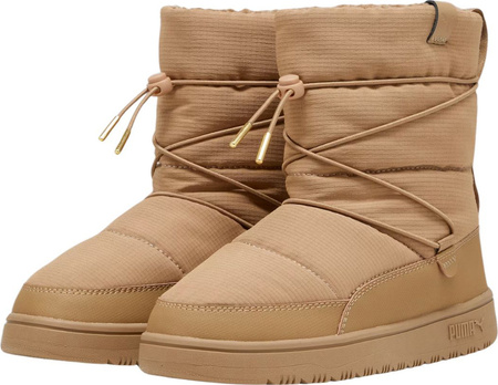 Buty damskie Puma Snowbae Wns brązowe 393920 04