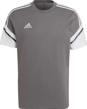 Koszulka męska adidas Condivo 22 Tee szaro-biała HD2316