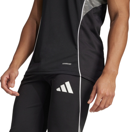 Koszulka męska adidas Tiro 25 Competition Sleeveless Jersey czarna JJ1521