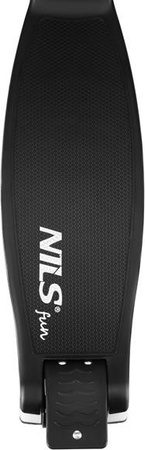 Hulajnoga dziecięca balansowa świecące koła i podest LED Nils Fun HLB1306 czarna II