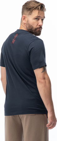 Męska Koszulka Z Krótkim Rękawem Rawal  black/white rozmiar L