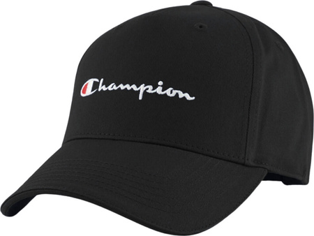 Czapka z daszkiem sportowa dziecięca Champion Baseball czarna 802421 KK001
