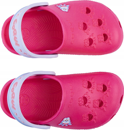 Dziecięce chodaki sandały klapki Coqui Little Frog rozmiar 27-28