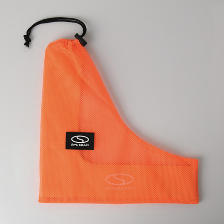 Znaczniki płaskie pachołki na parkiet narożniki SMJ sport 4 sztuki pomarańczowe 25x25cm