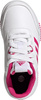 Buty dziecięce adidas Tensaur Sport Training Lace biało-różowe GW6438