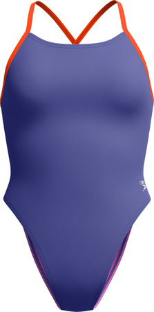 Damski Strój Kąpielowy Solid Tiebk 1pc Af  fiery red/white/french blue rozmiar 32